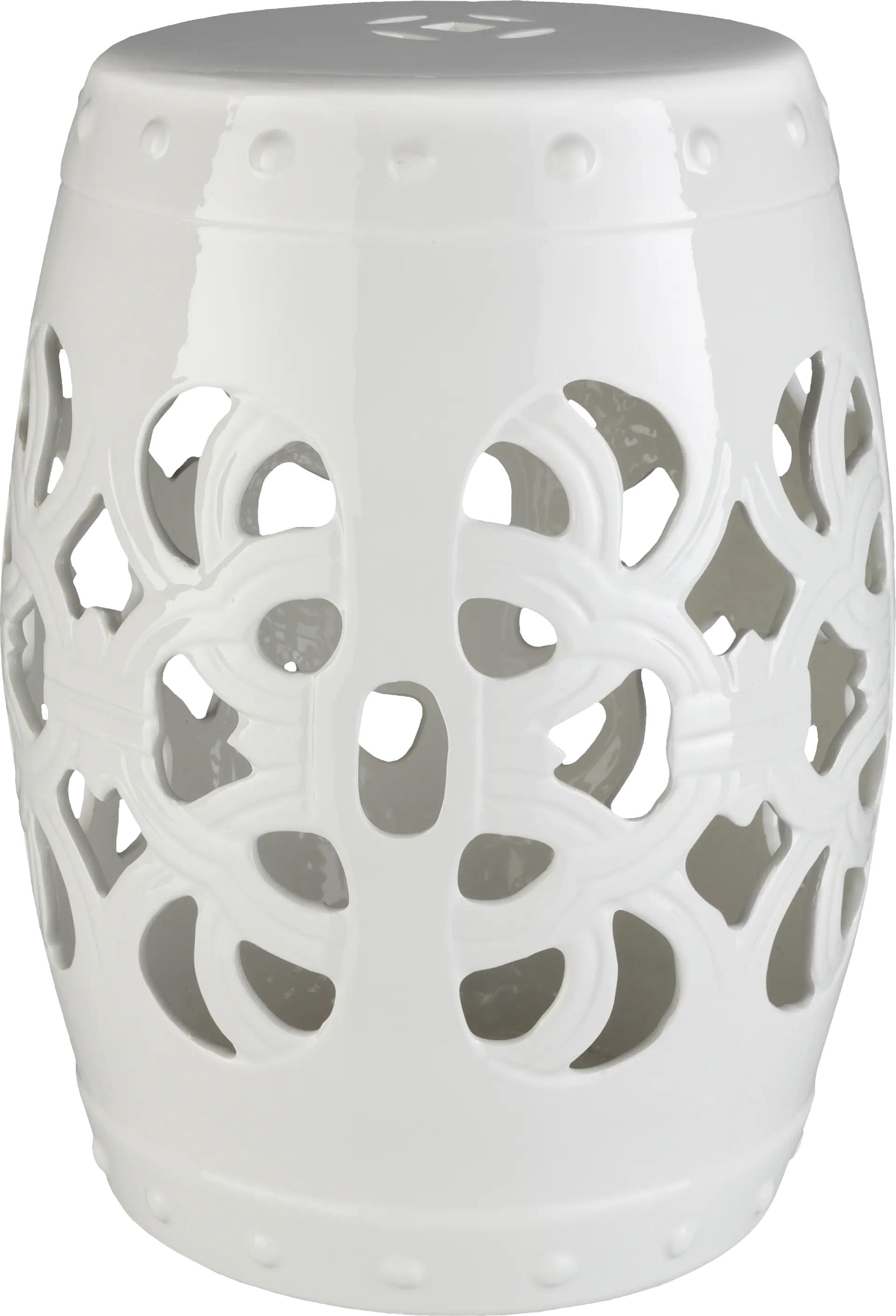 Lebone Ivory Outdoor Stool