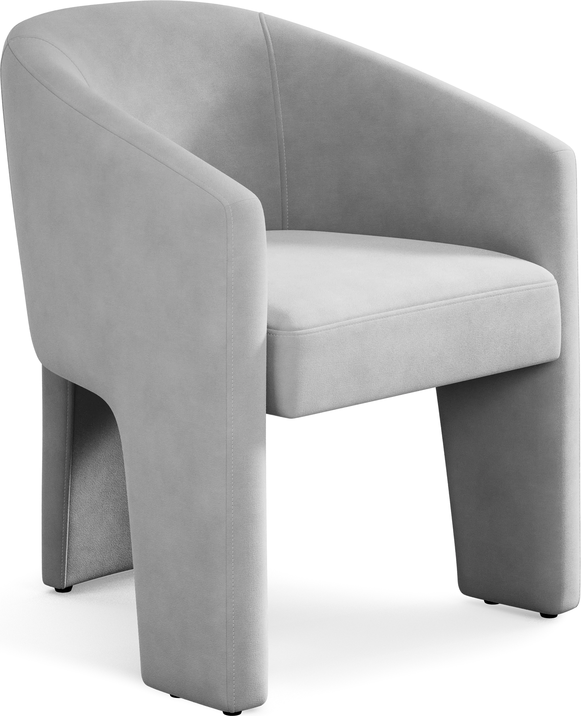 Kendall Natural 5 Pc 48" Round Dining Room with Gray Arm Chairs - Thumbnail - Image 5