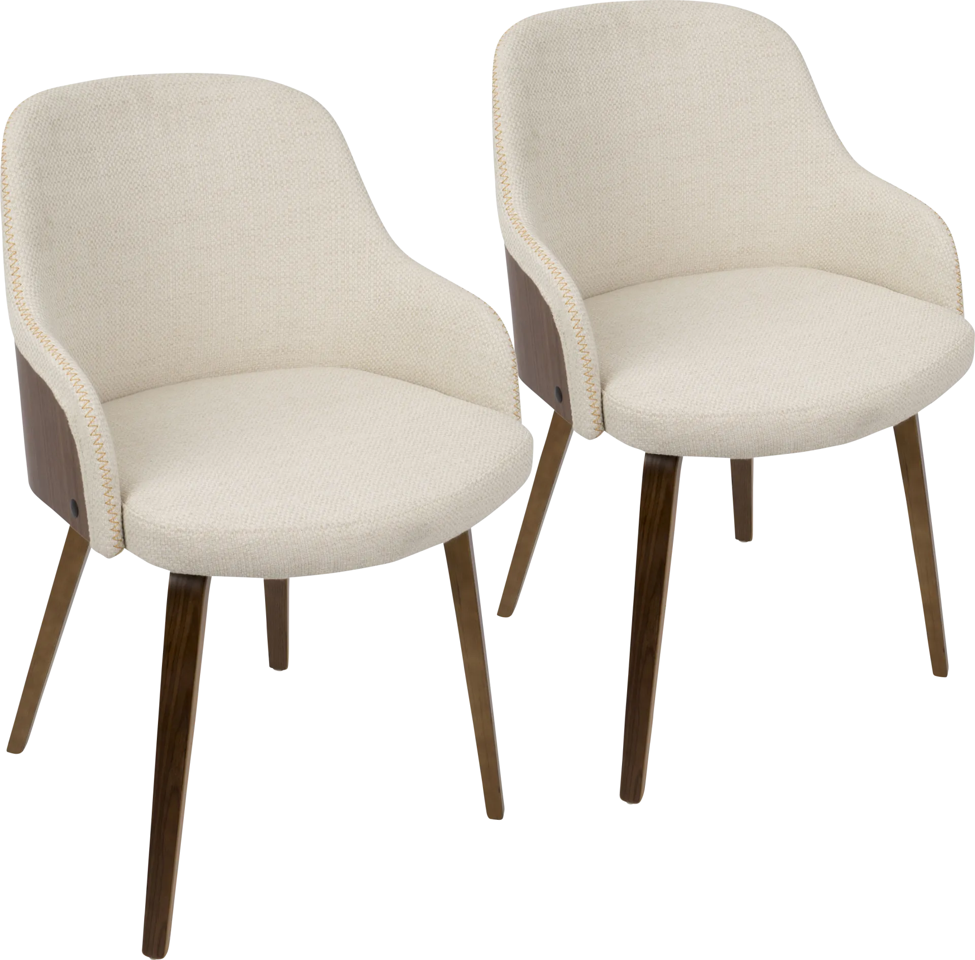 Sappington Cream Side Chair, Set of 2 - Image 1