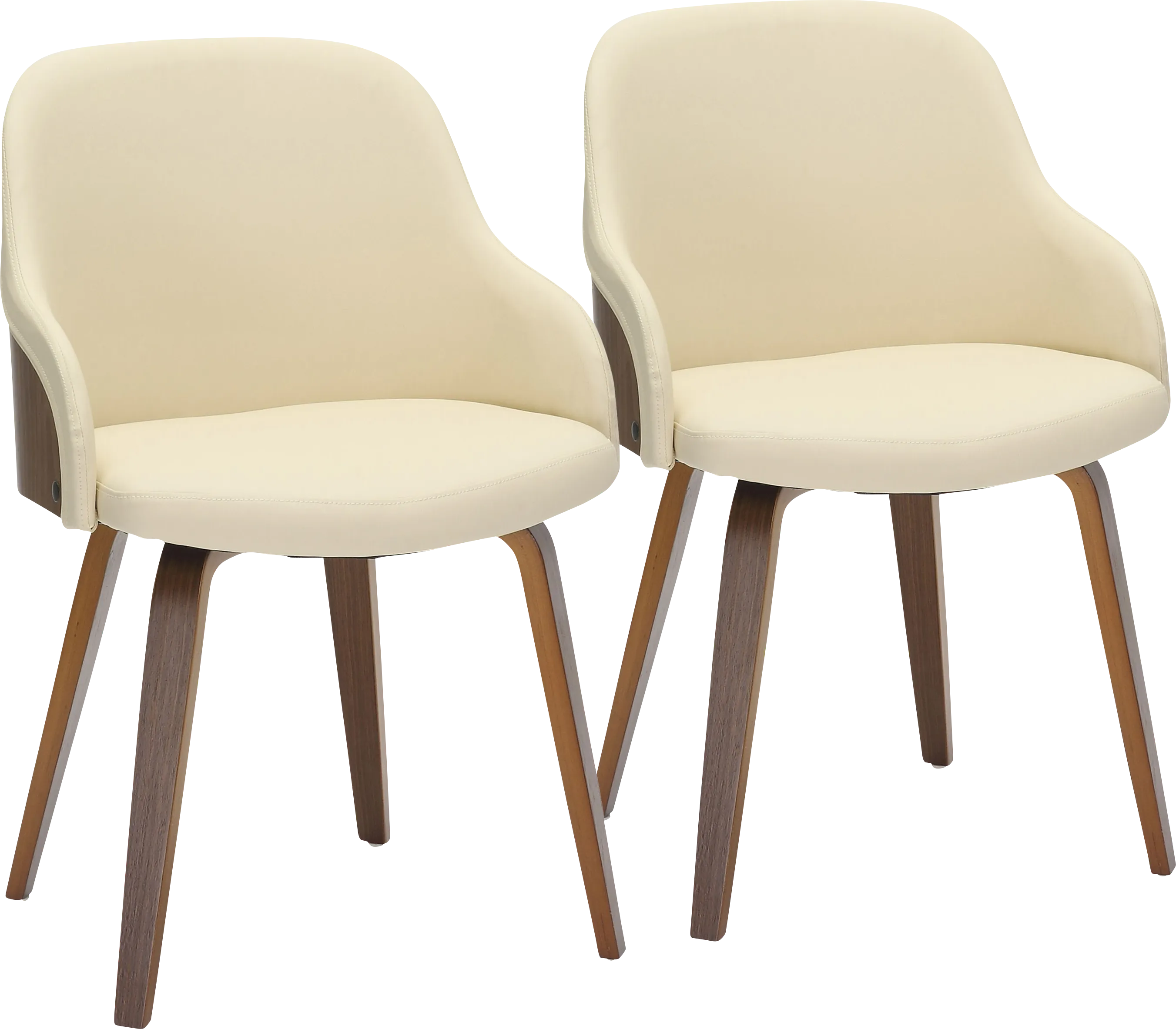 Sappington II Cream Side Chair, Set of 2 - Thumbnail - Image 1