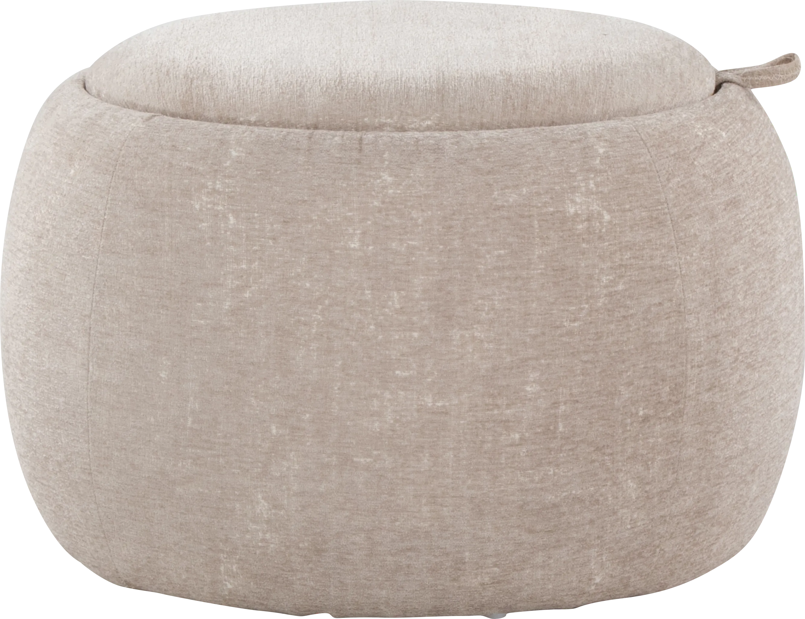 Lokit Light Brown Pouf
