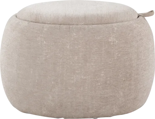 Lokit Light Brown Pouf