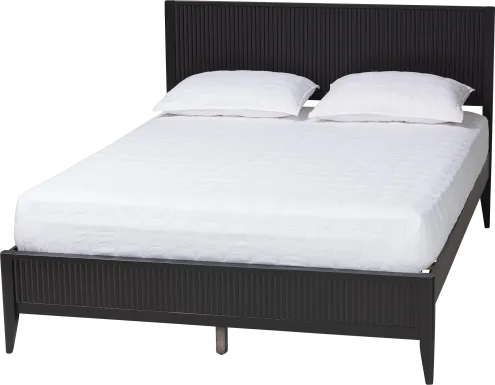 Steagall Black Queen Bed