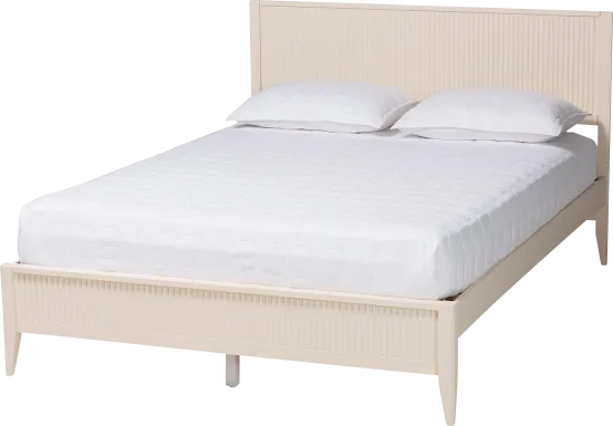 Steagall Ivory Queen Bed