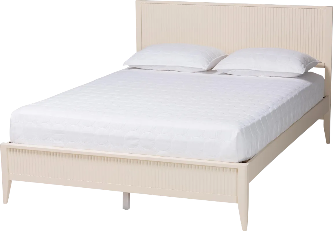 Steagall Ivory Queen Bed