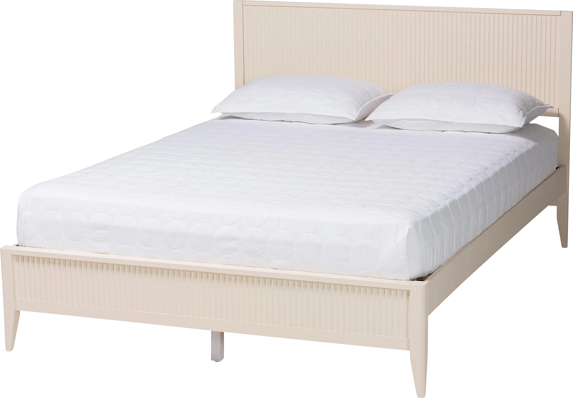 Steagall Ivory Queen Bed - Image 1