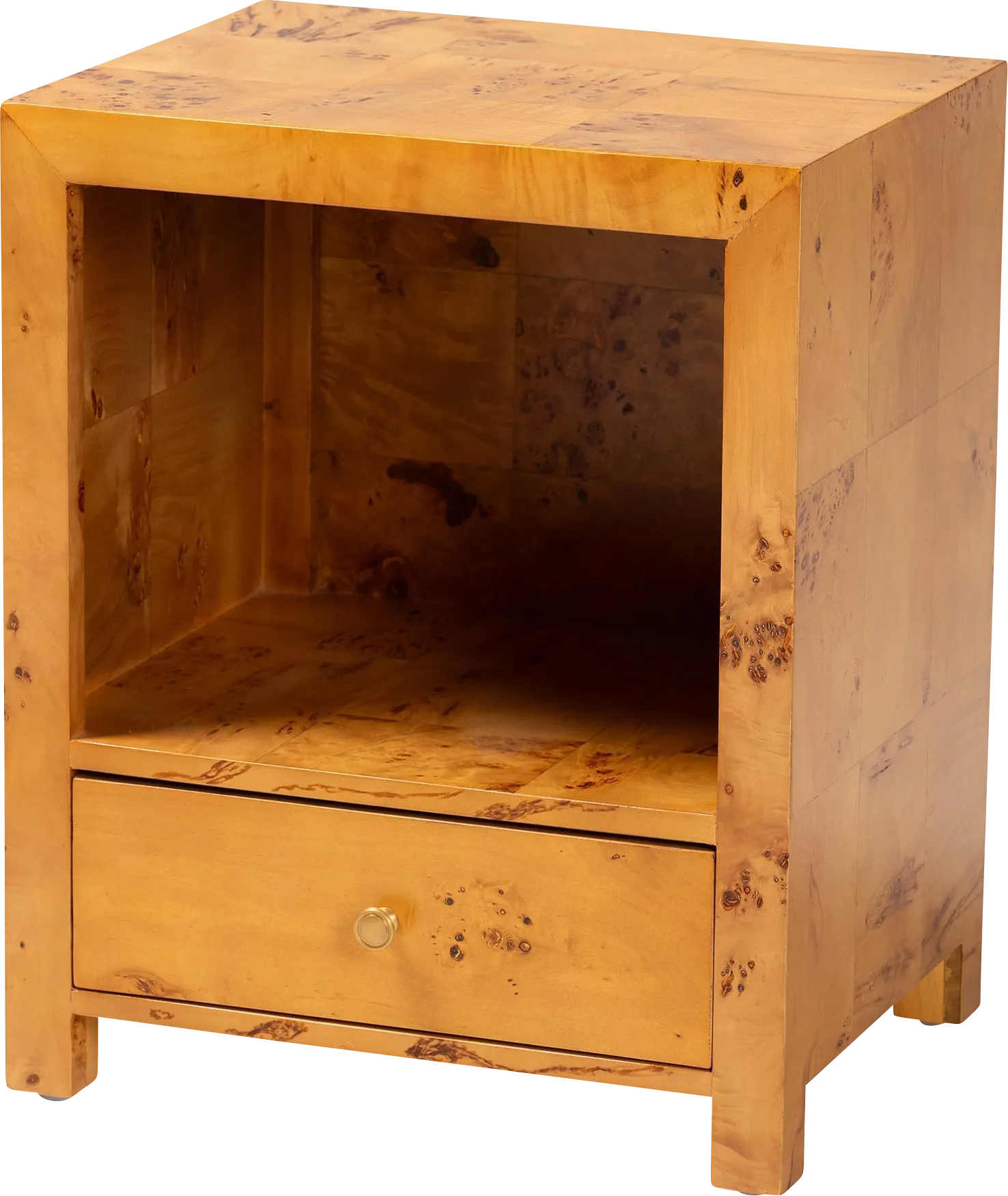 Hatleyberry Brown Nightstand - Image 1