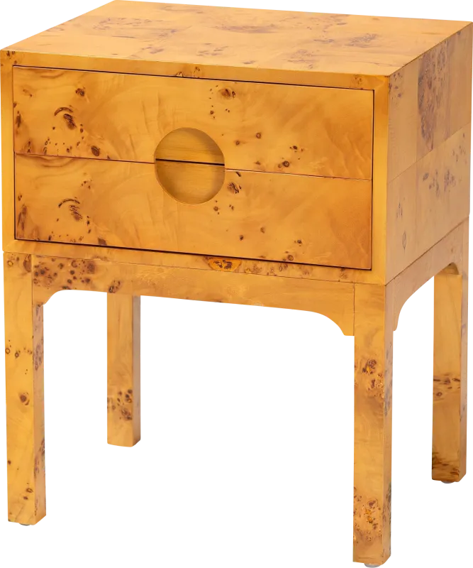 Ogontz Brown Nightstand