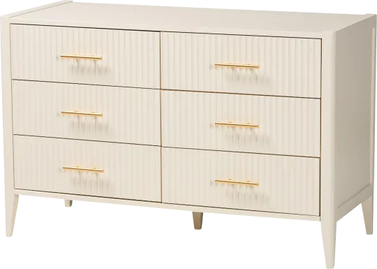 Steagall Ivory Dresser