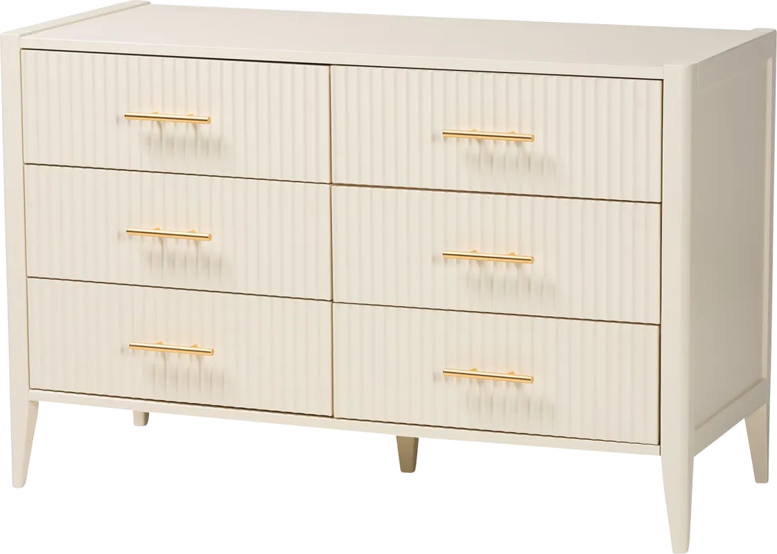Steagall Ivory Dresser