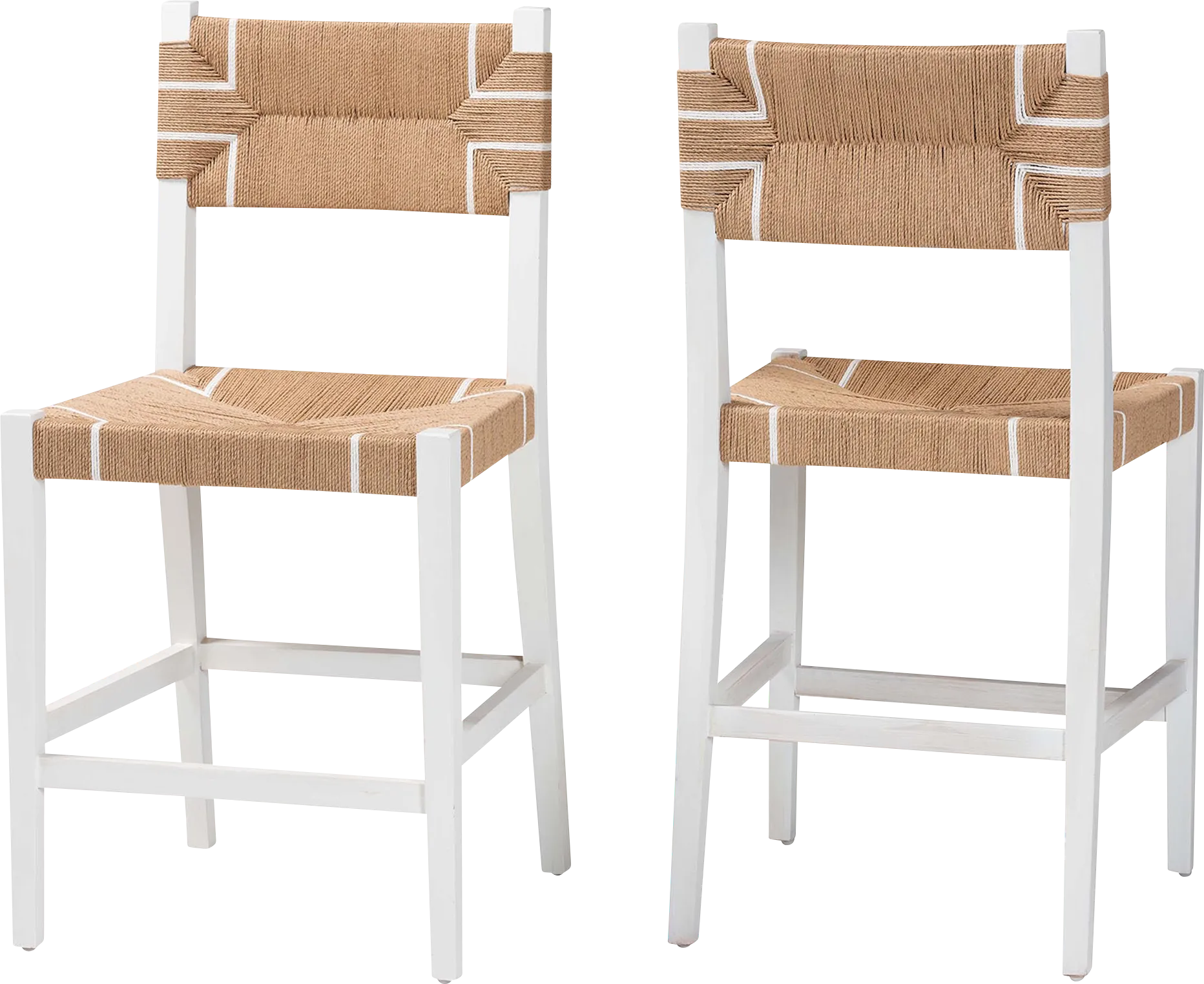 Disston Brown Counter Stool, Set of 2 - Image 1