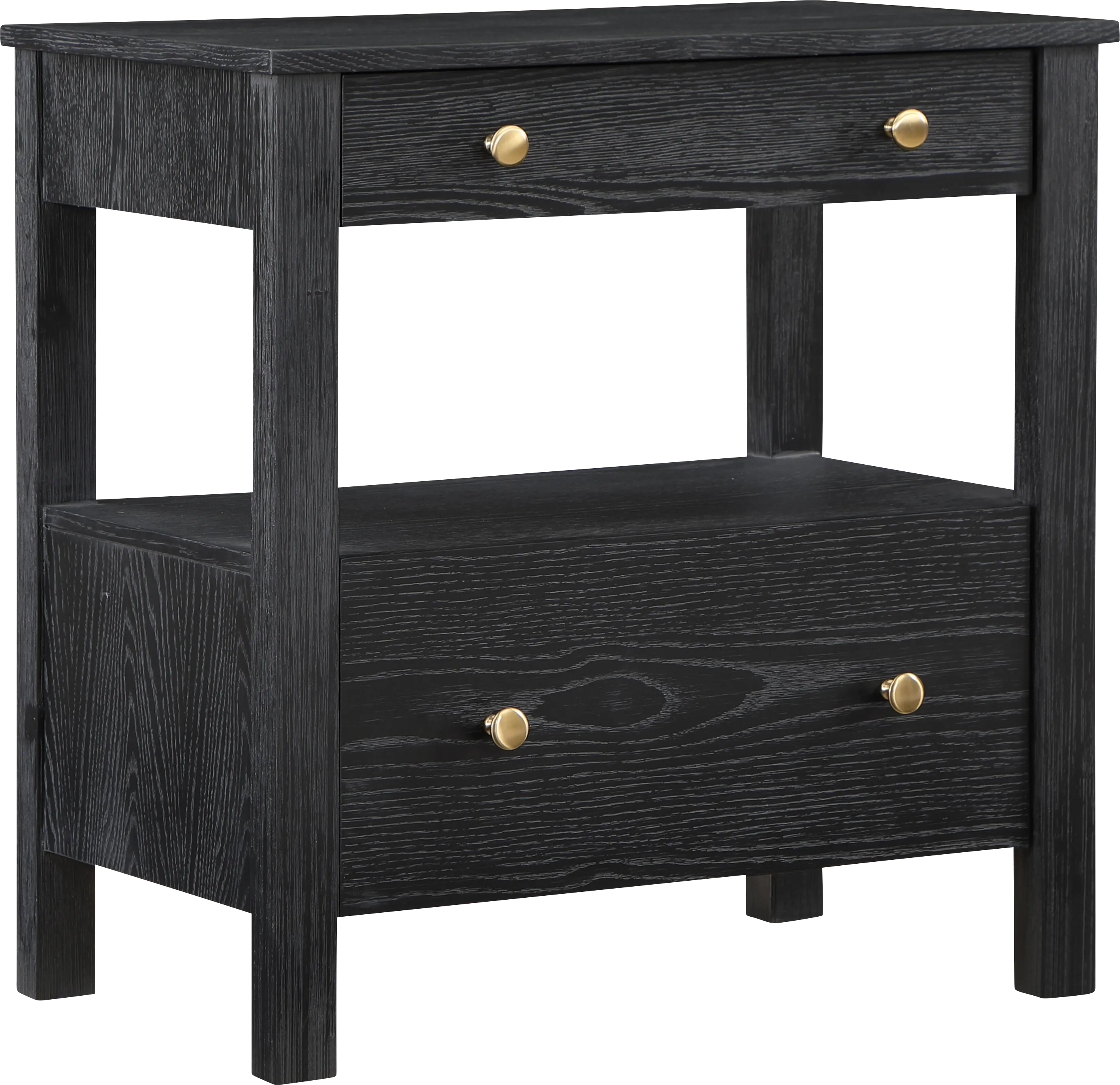 Nove Brown Nightstand - Thumbnail - Image 1