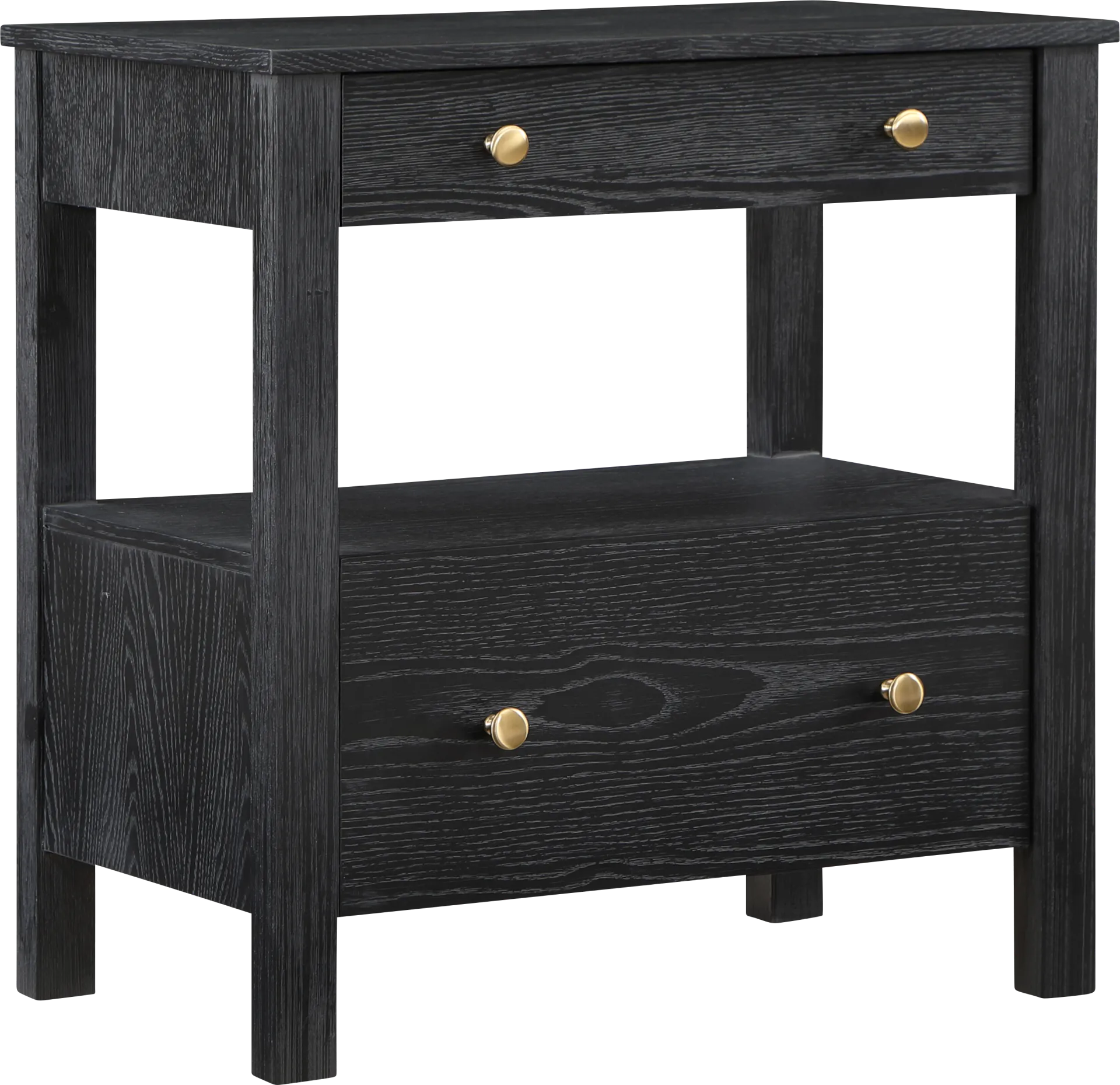 Nove Brown Nightstand - Image 1
