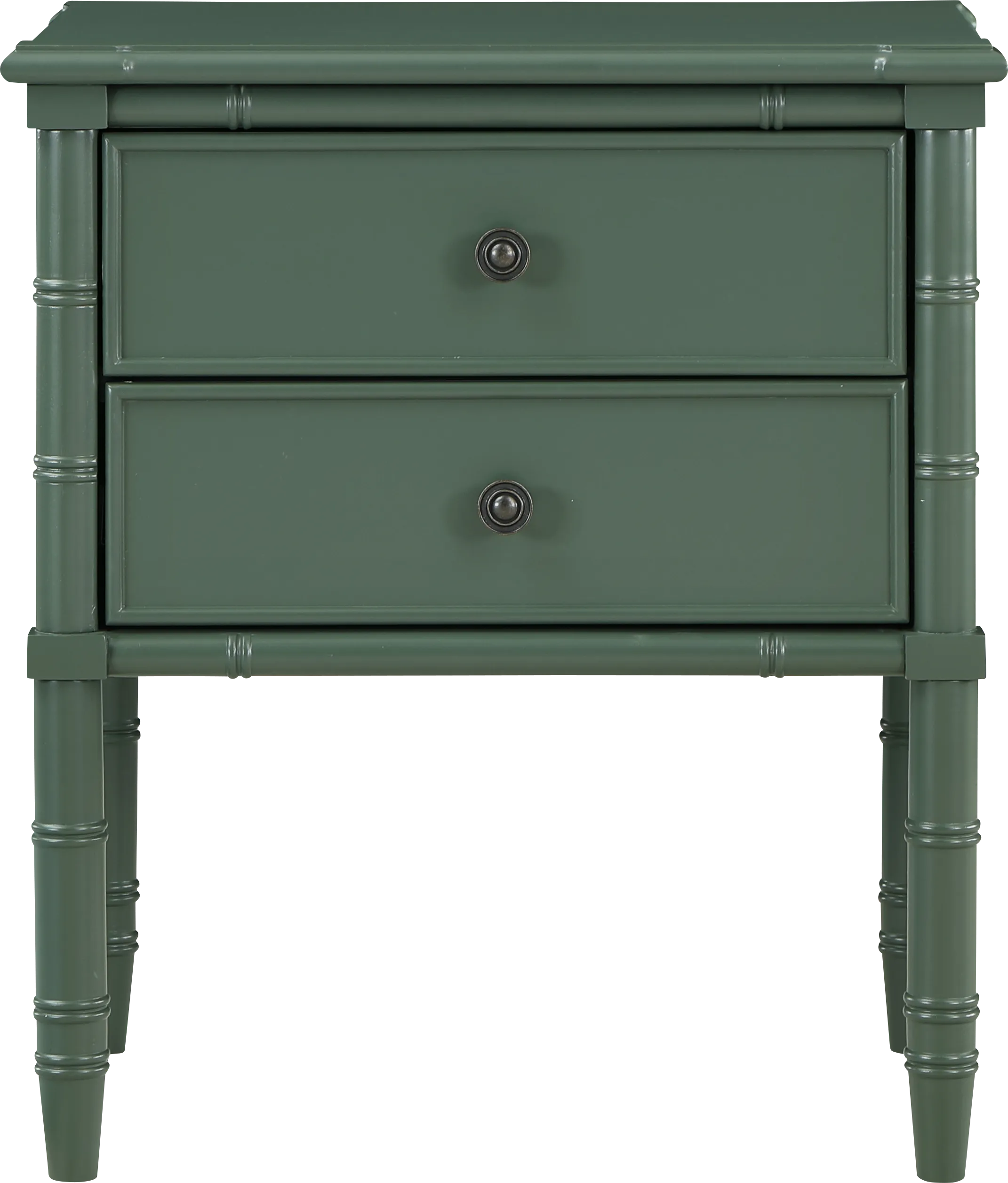 Allais Green Nightstand - Thumbnail - Image 1