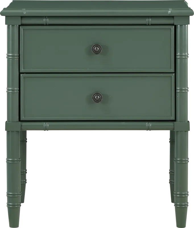 Allais Green Nightstand