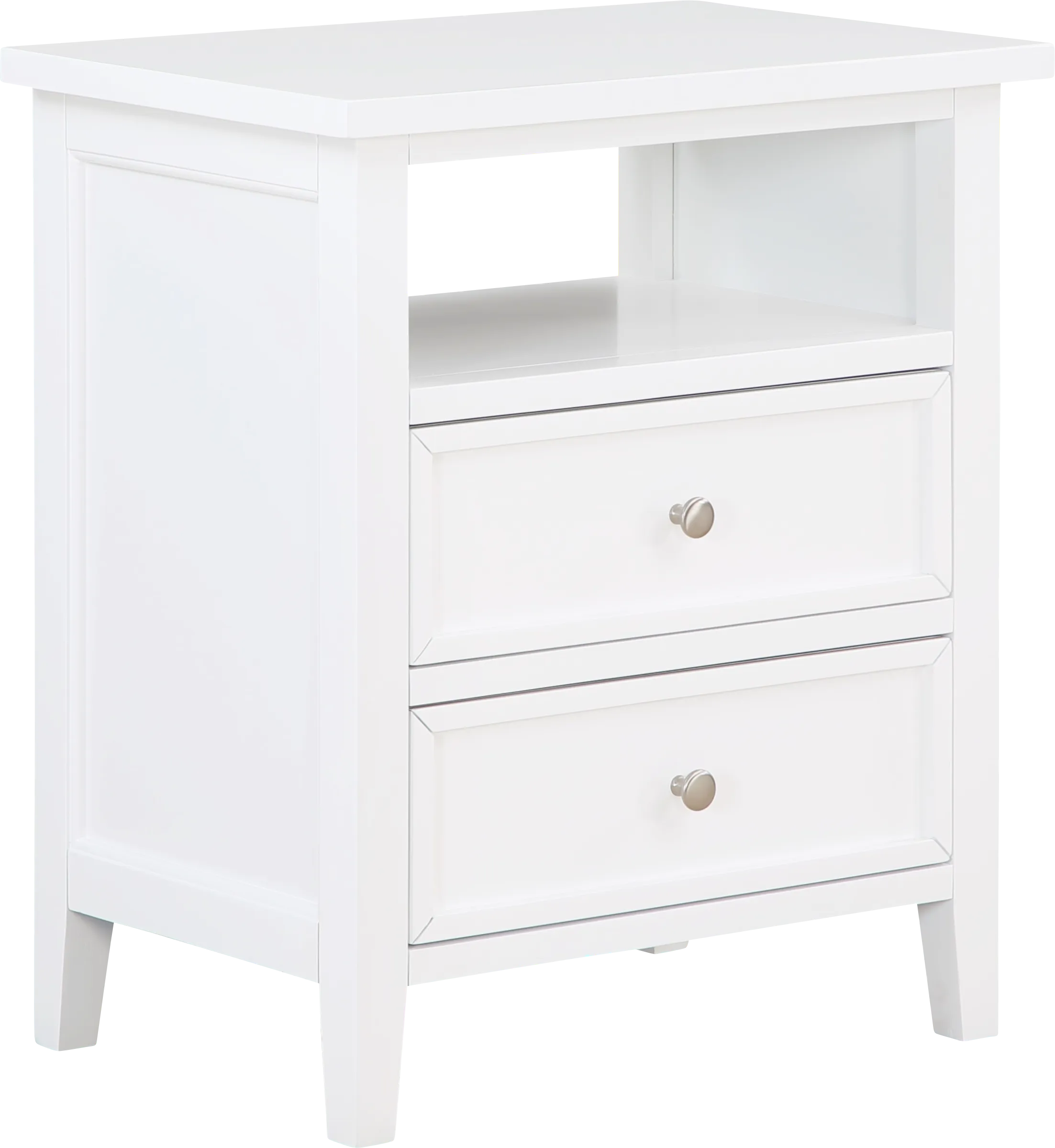 Deloffre White Nightstand - Thumbnail - Image 1