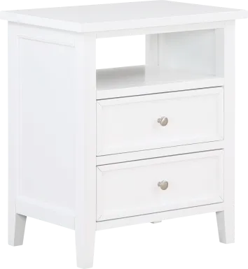 Deloffre White Nightstand