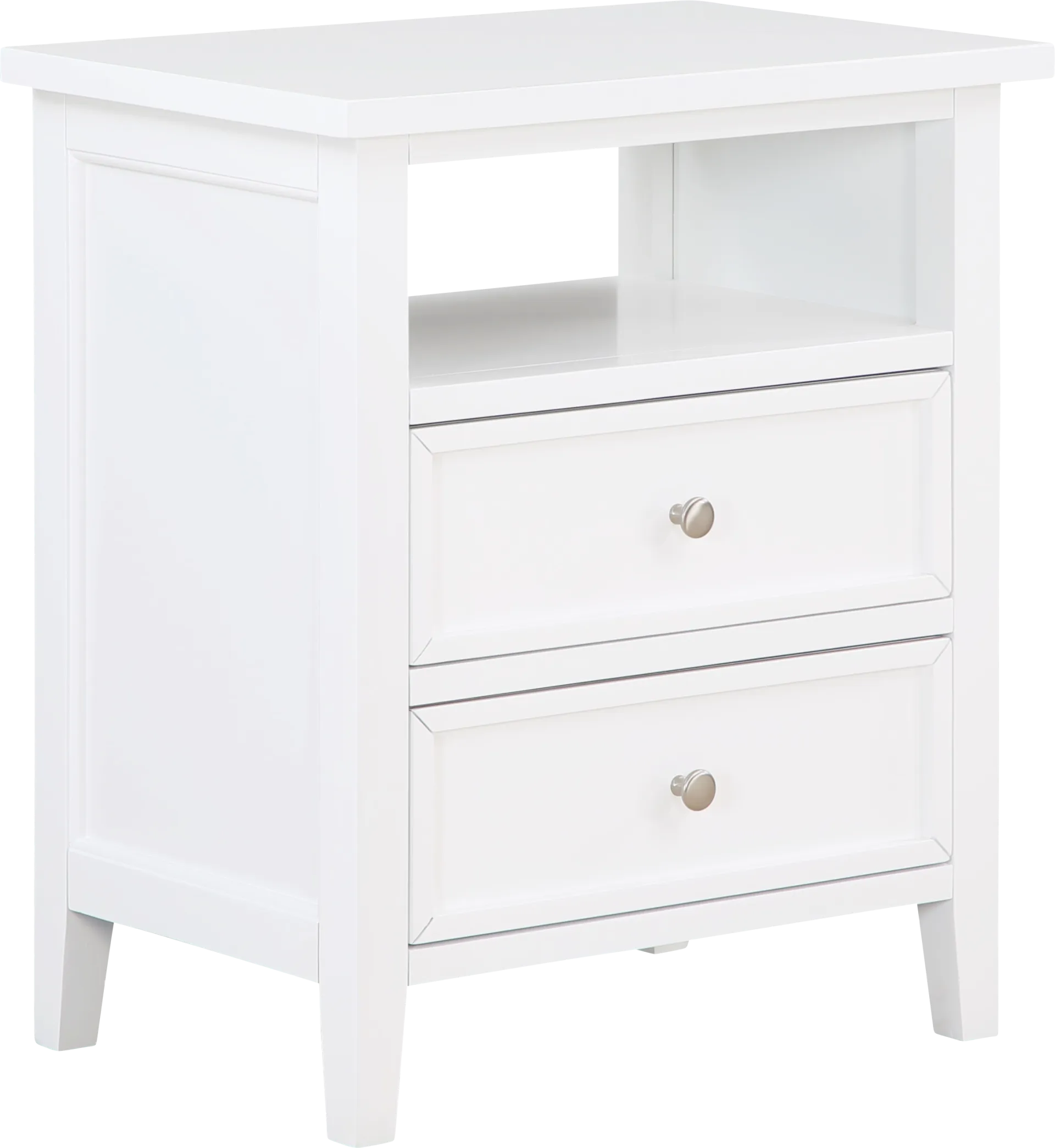 Deloffre White Nightstand - Image 1