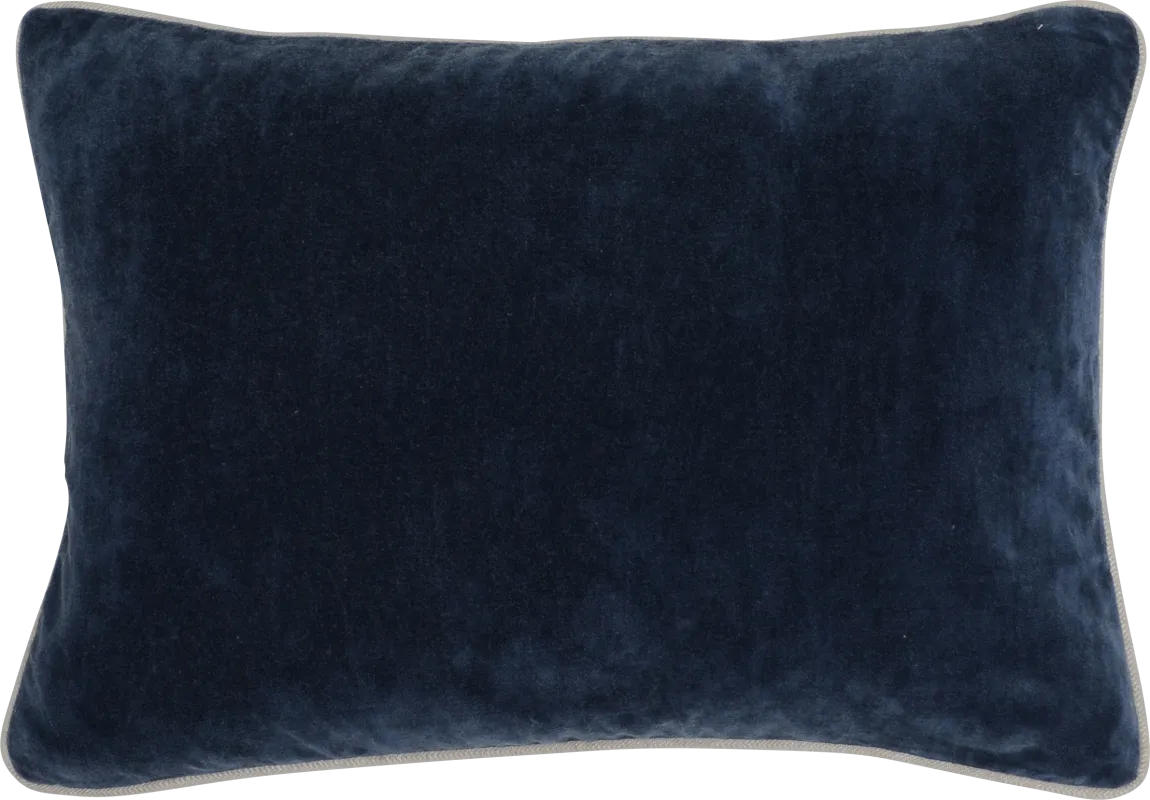 Wickes Navy Lumbar Pillow