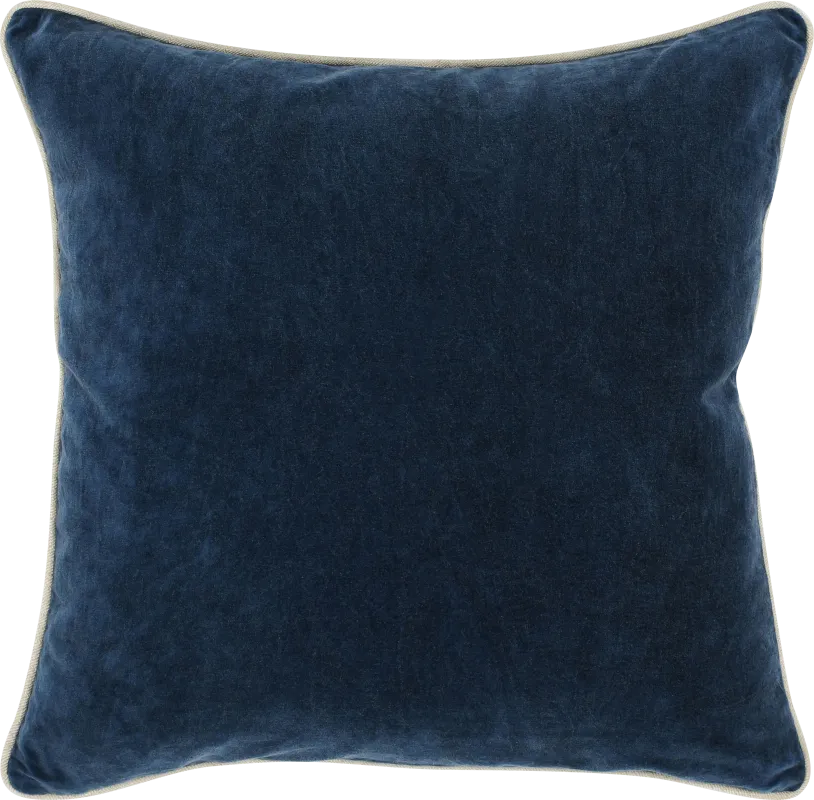 Wickes Navy Accent Pillow