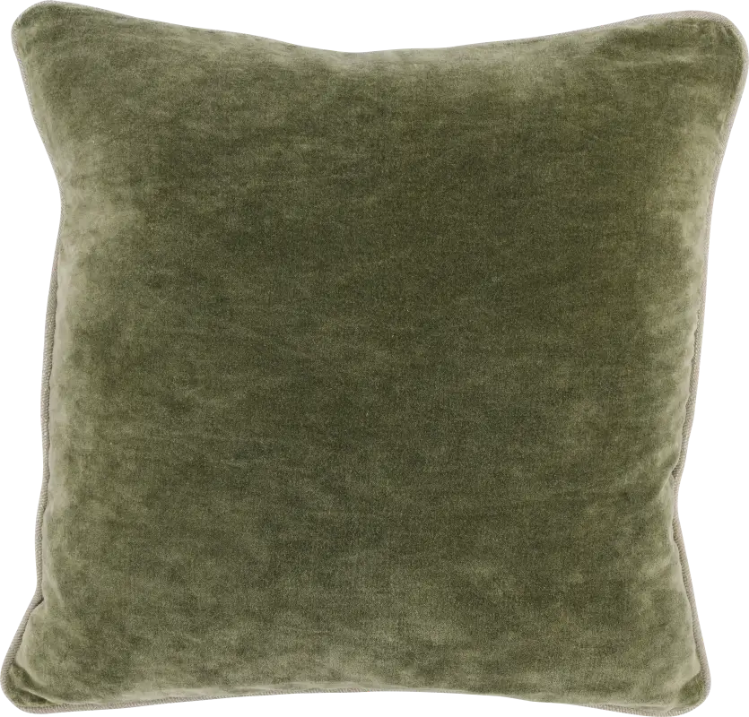 Wickes Green Accent Pillow