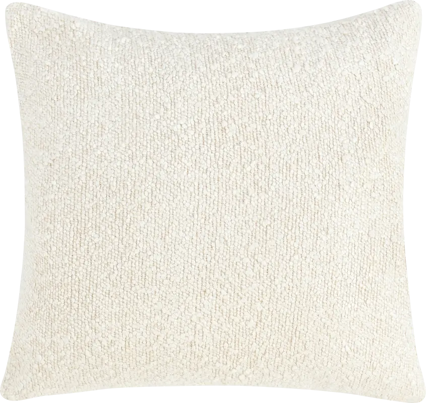 Spencet Ivory Accent Pillow