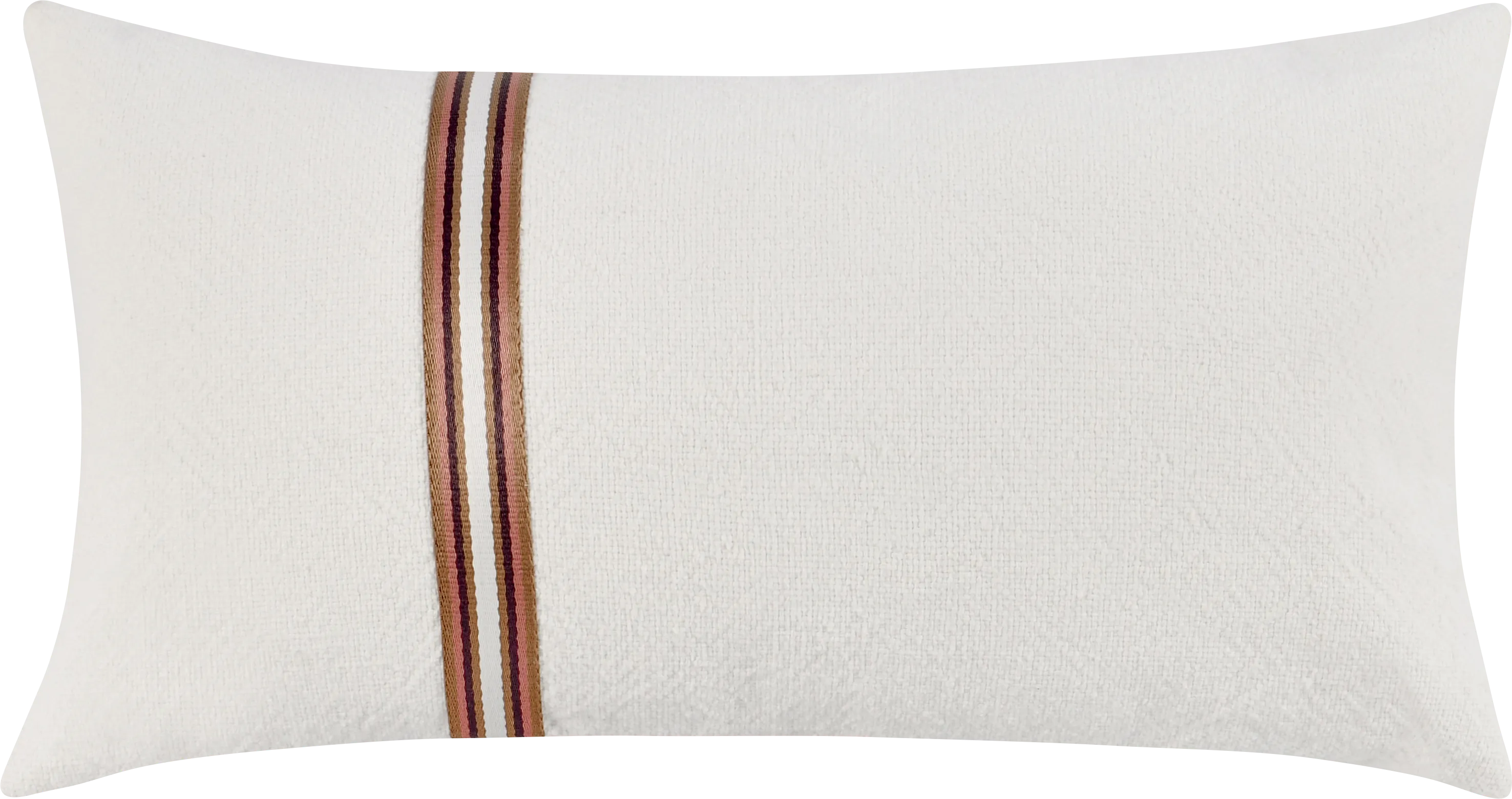 Dolloway Ivory Lumbar Pillow - Thumbnail - Image 1