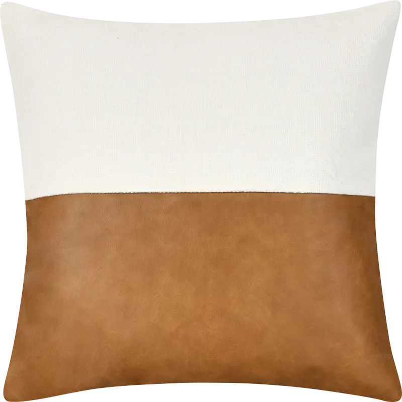 Plauto Brown Accent Pillow
