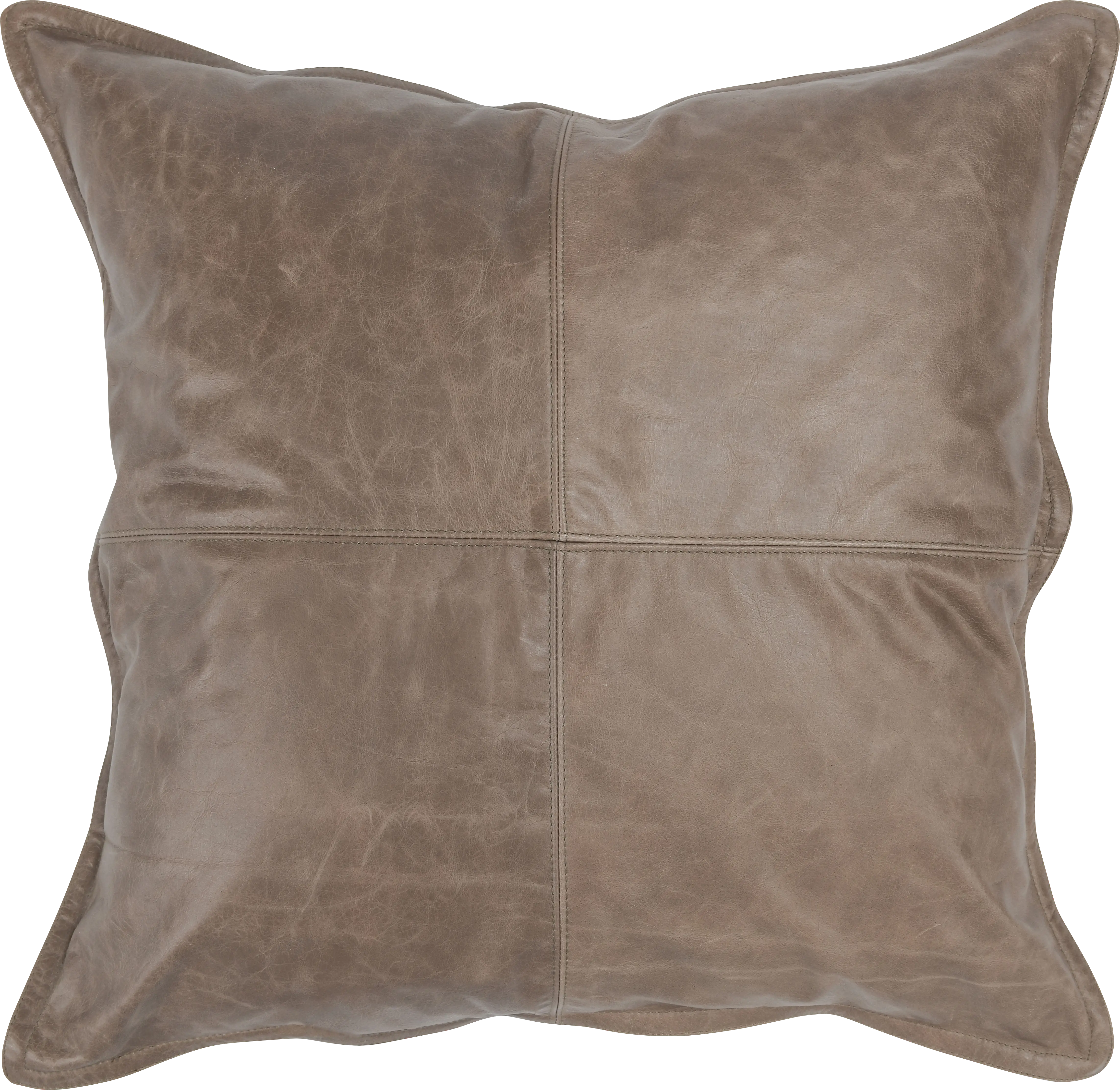 Ezama Taupe Accent Pillow - Thumbnail - Image 1