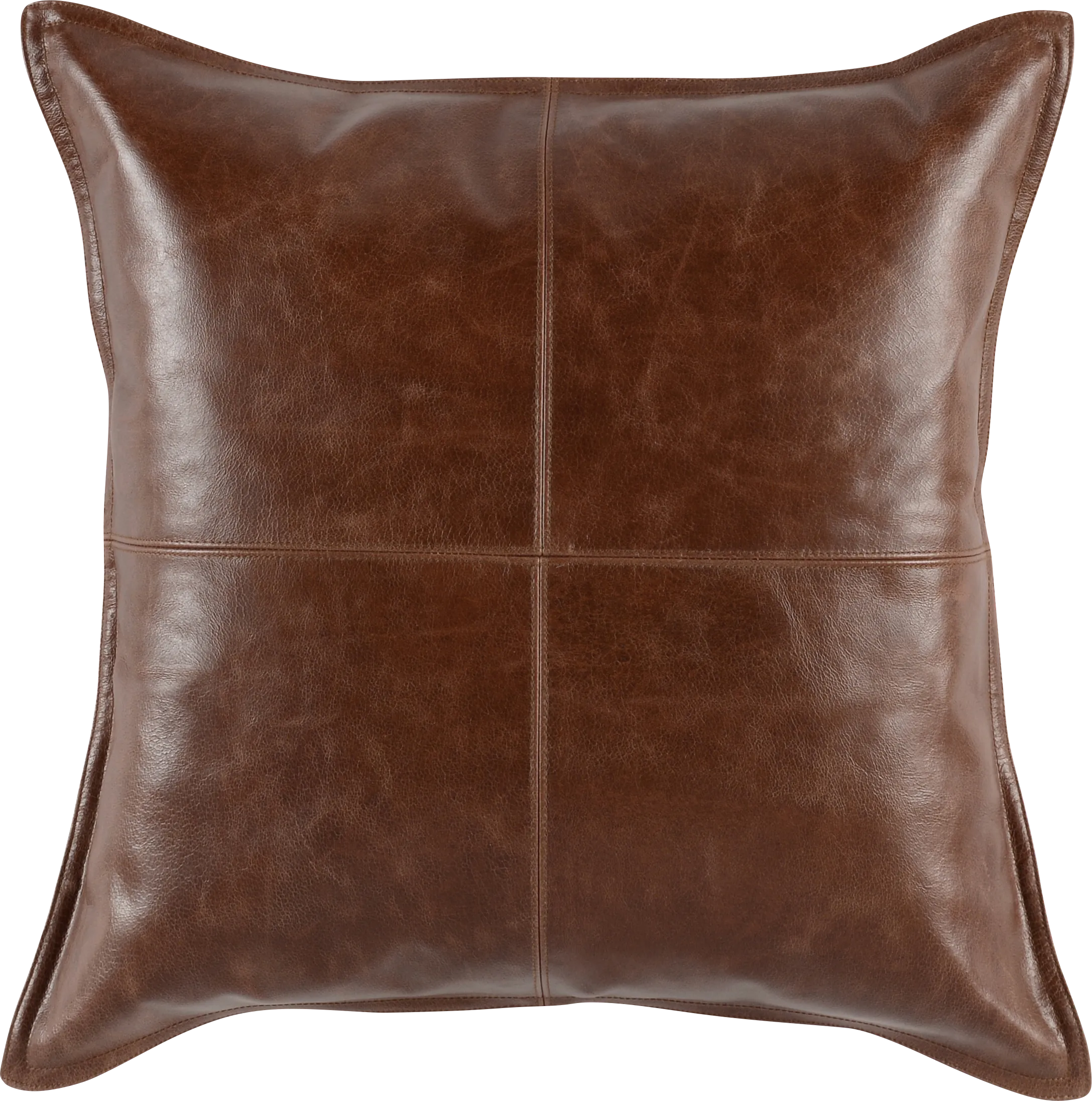 Ezama Brown Accent Pillow - Thumbnail - Image 1