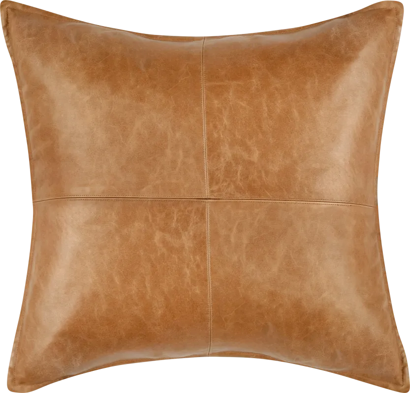 Ezama Camel Accent Pillow