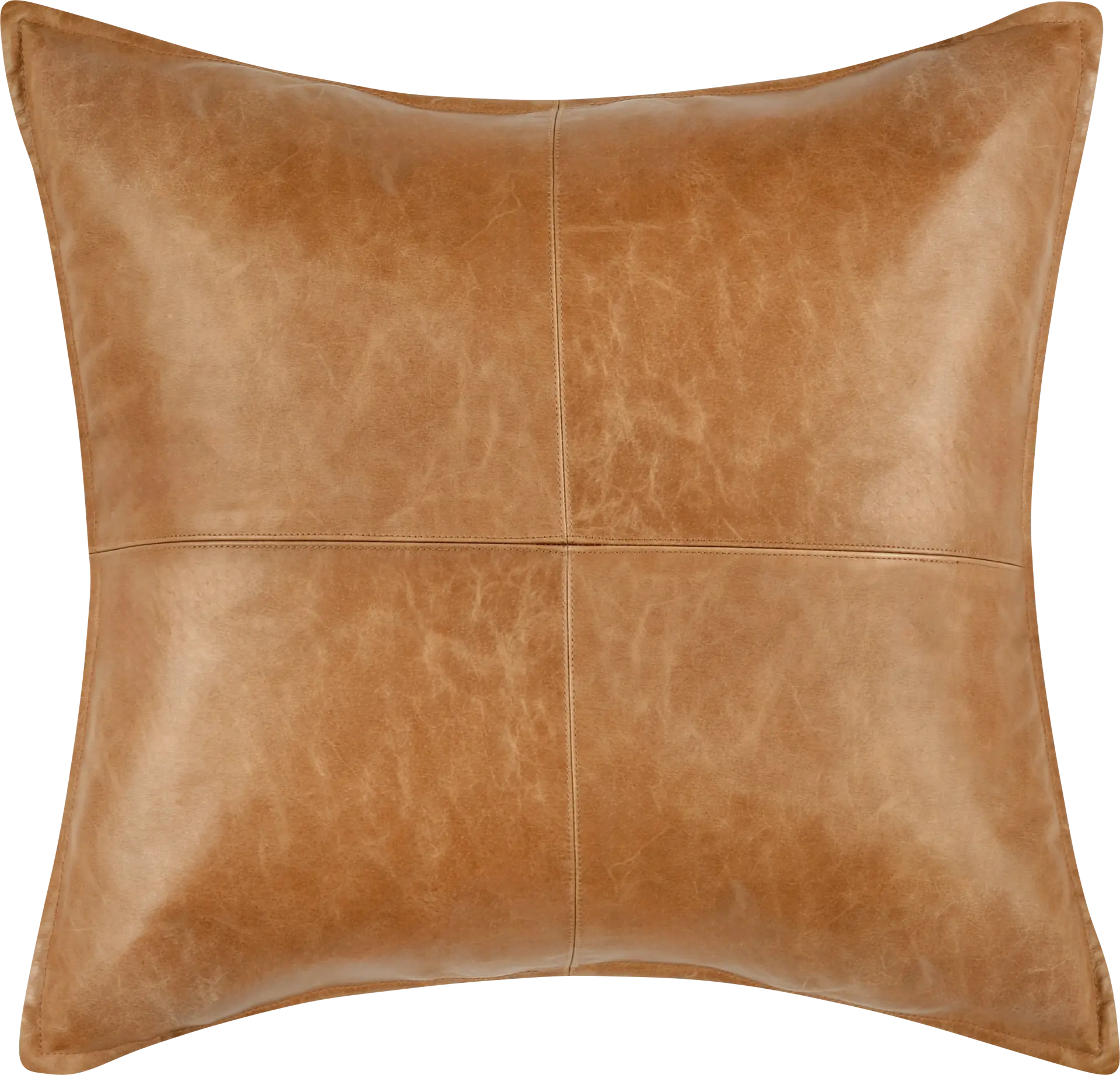 Ezama Camel Accent Pillow