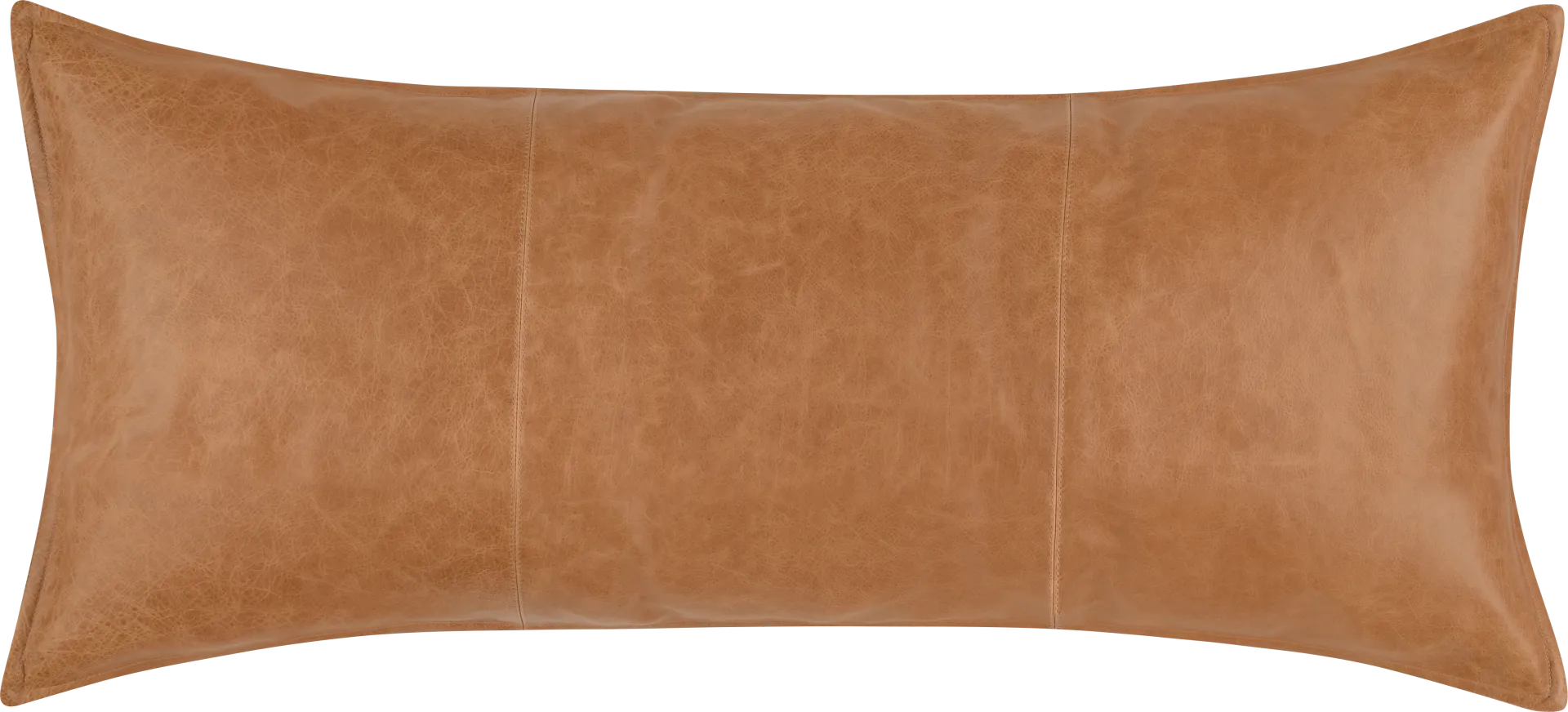 Ezama Camel Bolster Pillow - Image 1