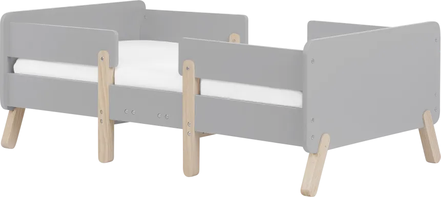 Kids Rhysa Gray Toddler Bed