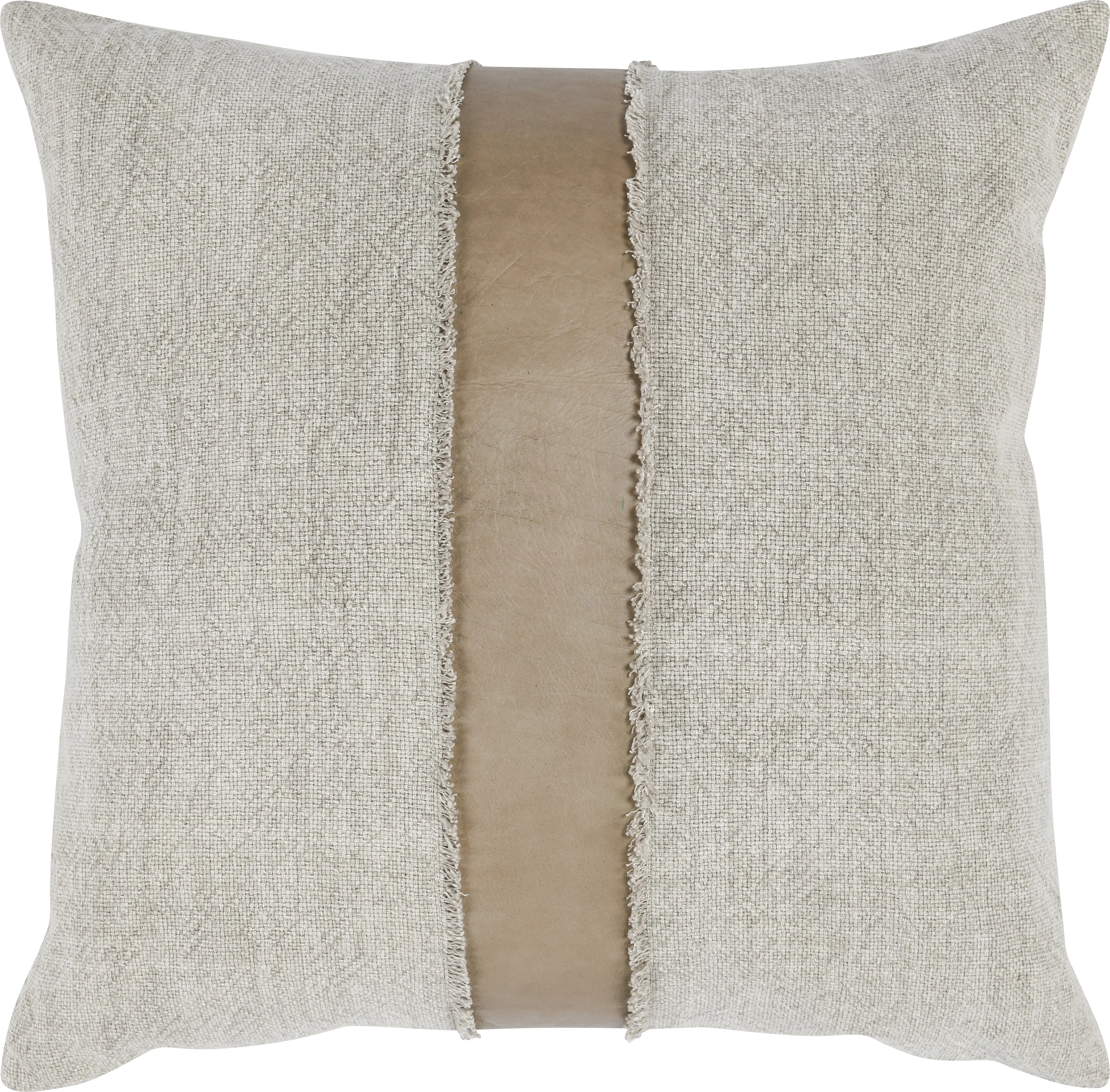 Laiene Beige Accent Pillow - Thumbnail - Image 1