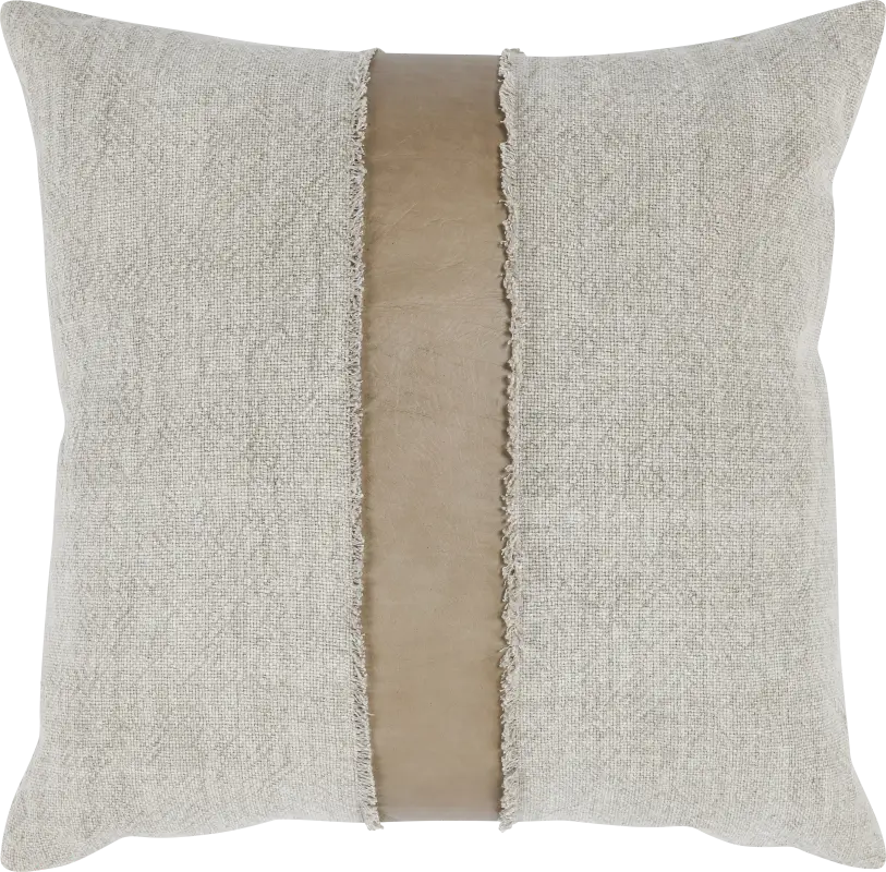 Laiene Beige Accent Pillow