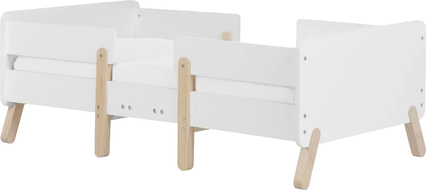 Kids Rhysa White Toddler Bed