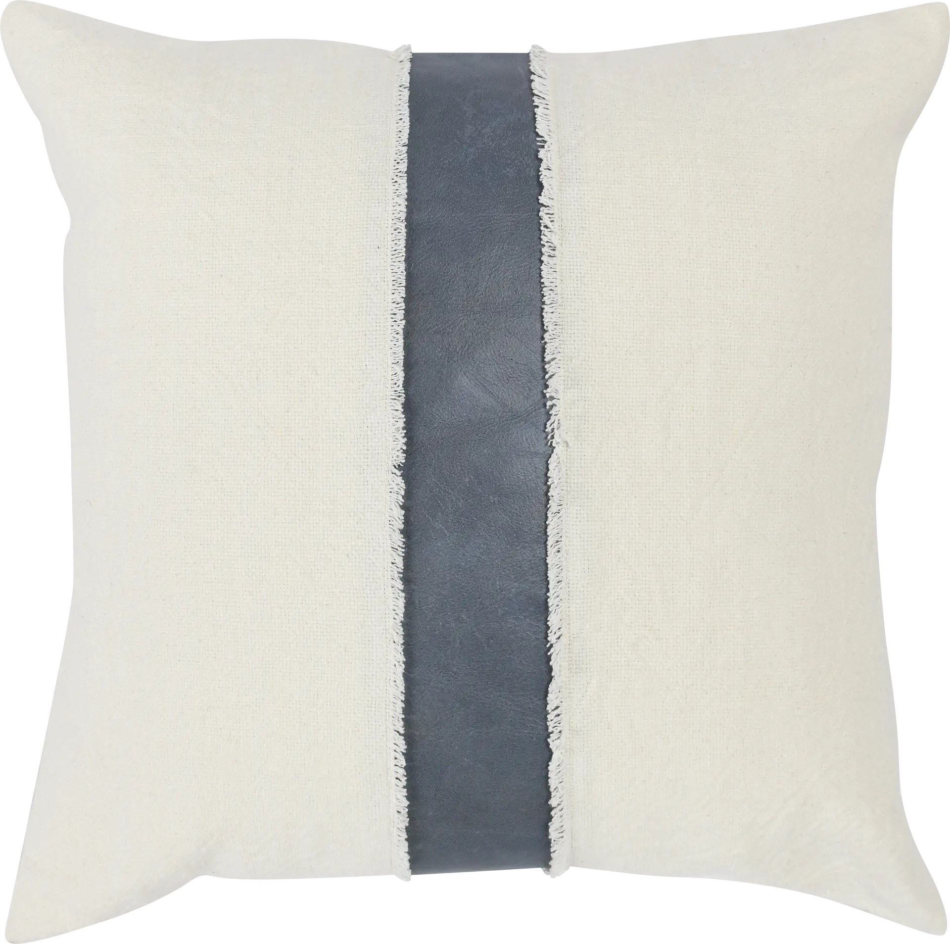 Laiene Ivory/Blue Accent Pillow
