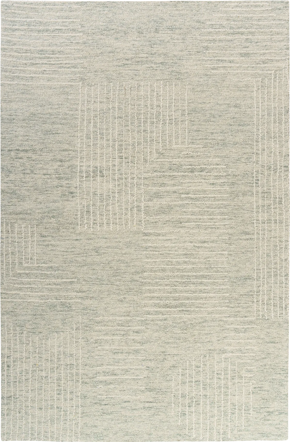 Troan Light Teal 7'9 x 9'9 Rug - Image 1