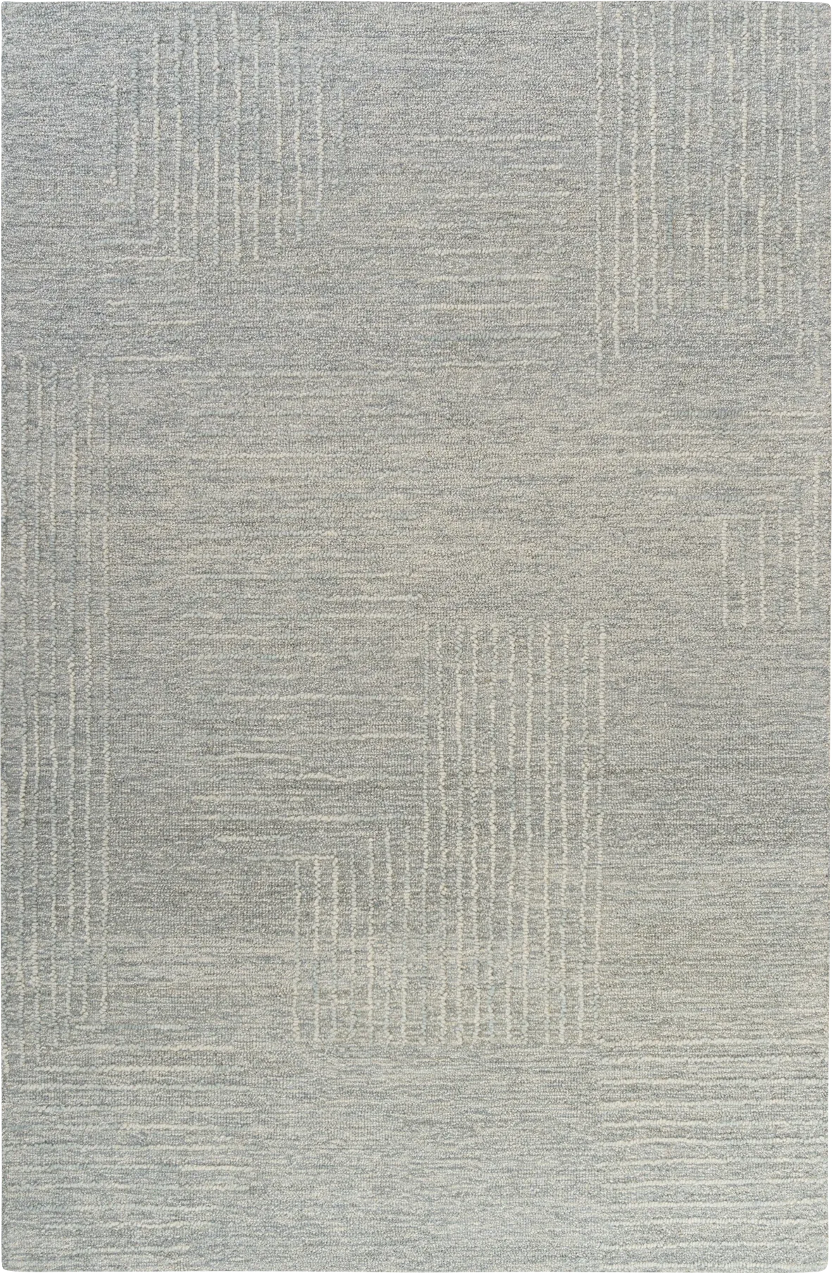 Troan Light Gray 7'9 x 9'9 Rug - Image 1