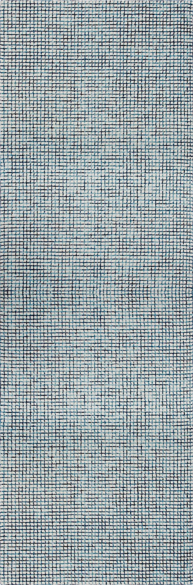 Jeidif Navy 2'6 x 8' Runner Rug - Image 1