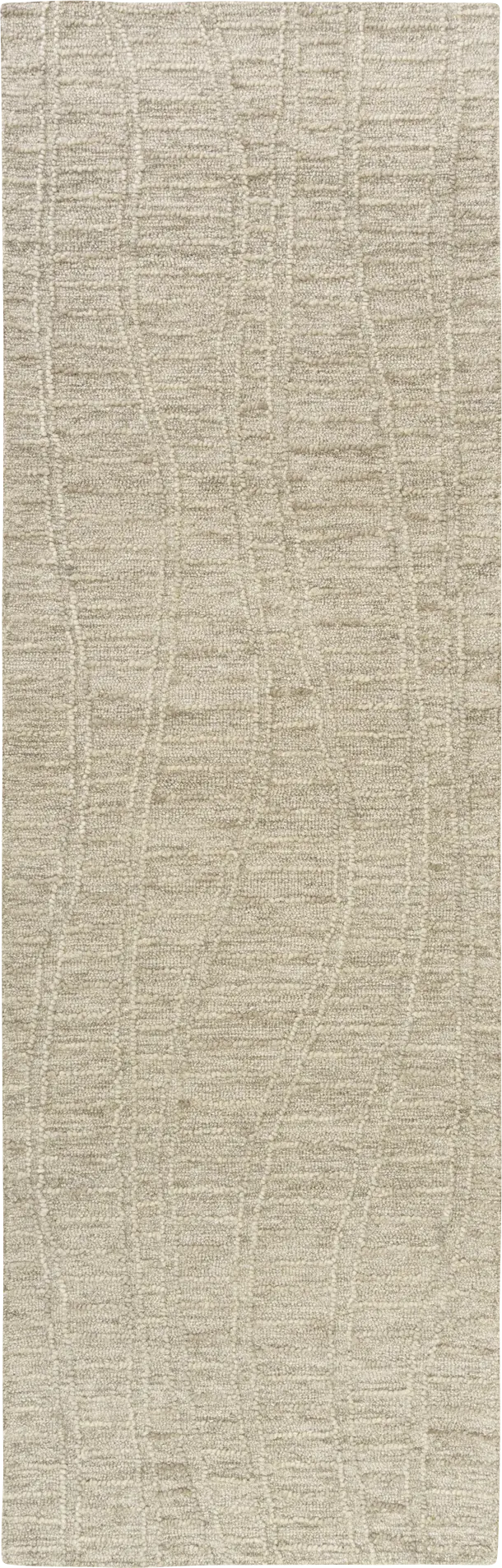 Thui Light Taupe 2'6 x 8' Runner Rug