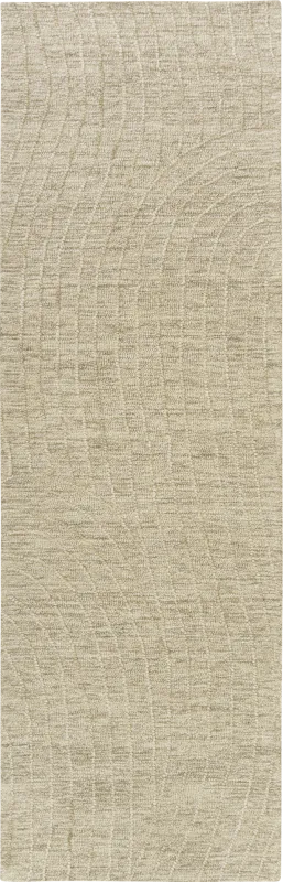 Caztoa Beige 2'6 x 8' Runner Rug