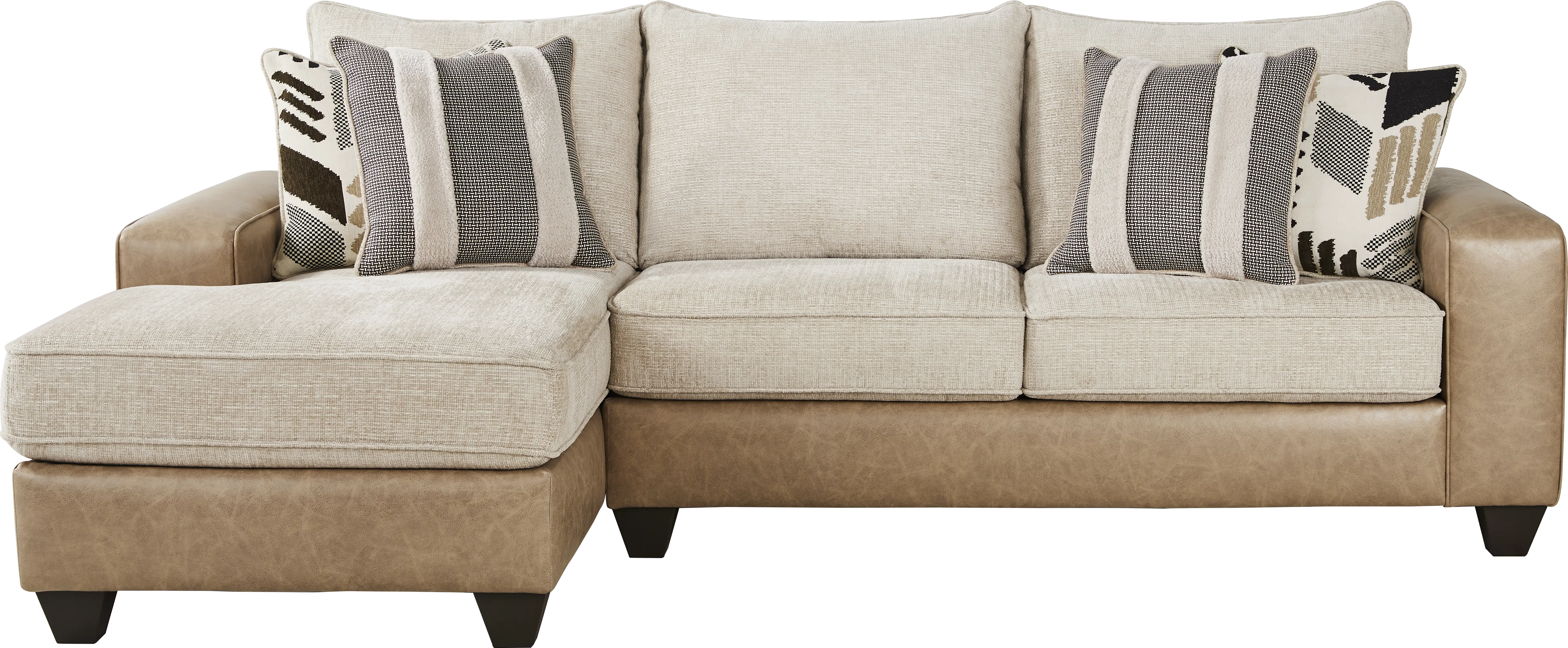 Murphy Beige 2 Pc Sectional - Thumbnail - Image 1