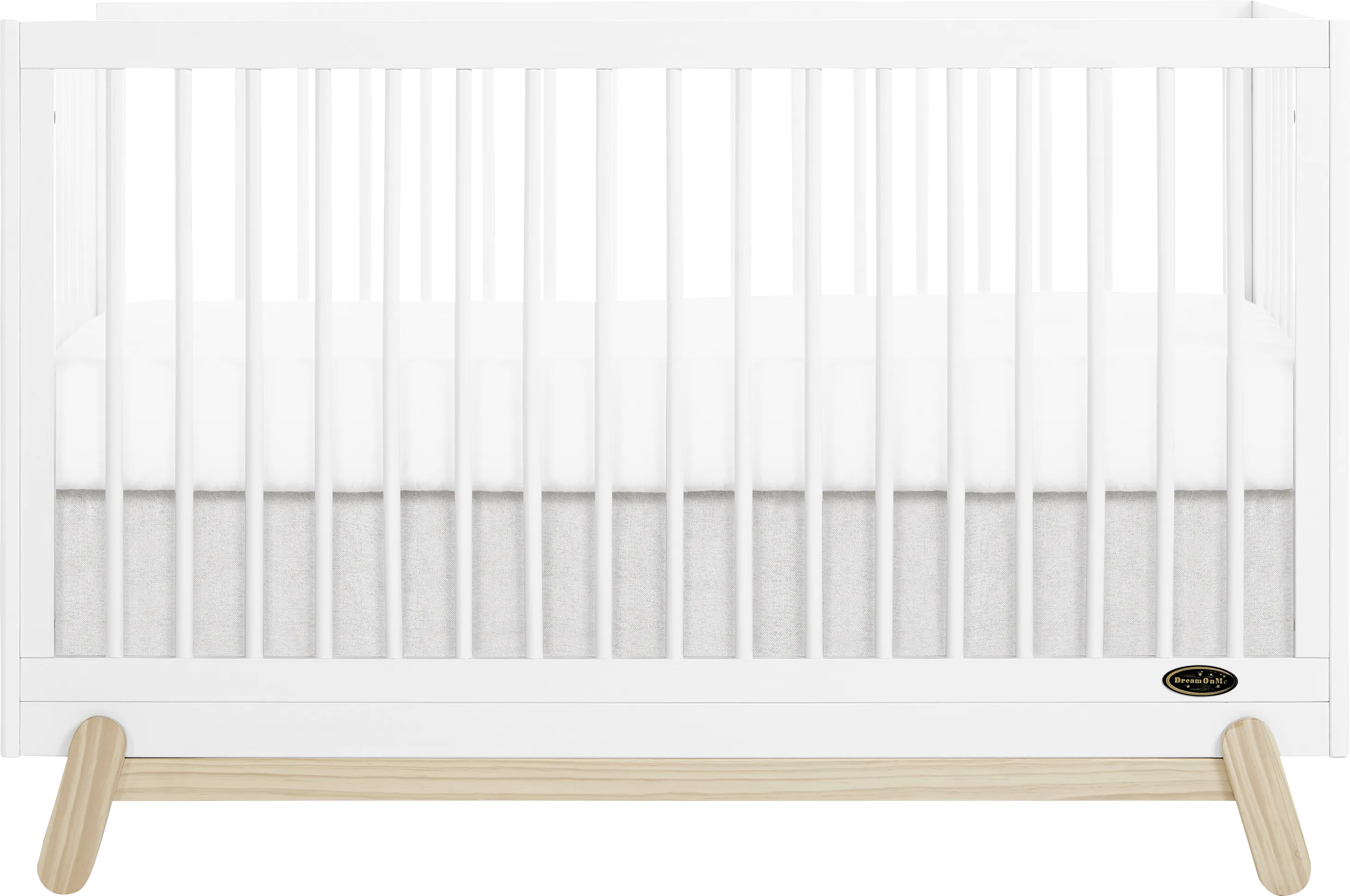 Kids Salvra White Convertible Crib - Thumbnail - Image 1