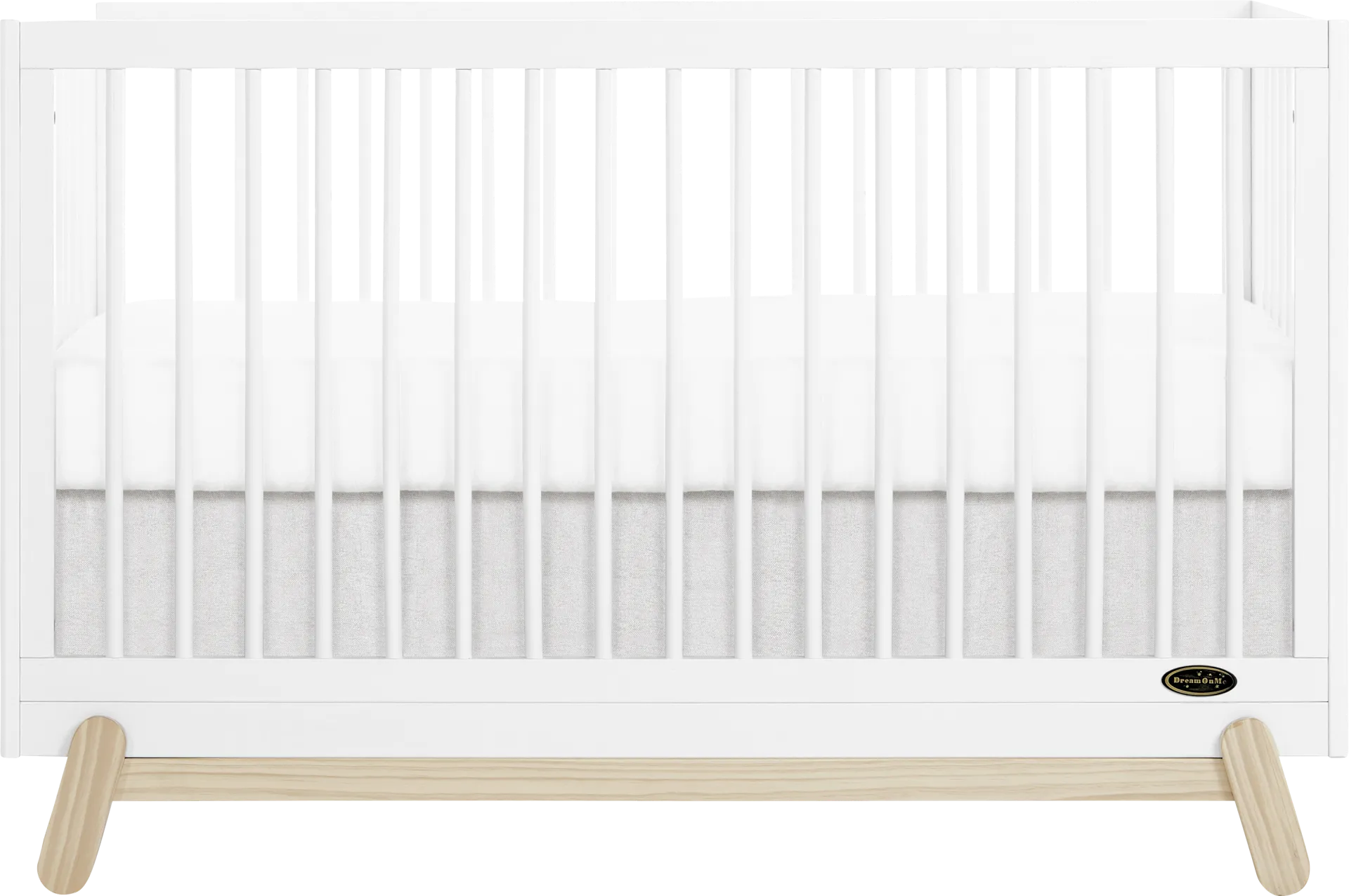 Kids Salvra White Convertible Crib - Image 1