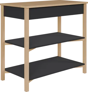 Kids Mosar Black Changing Table