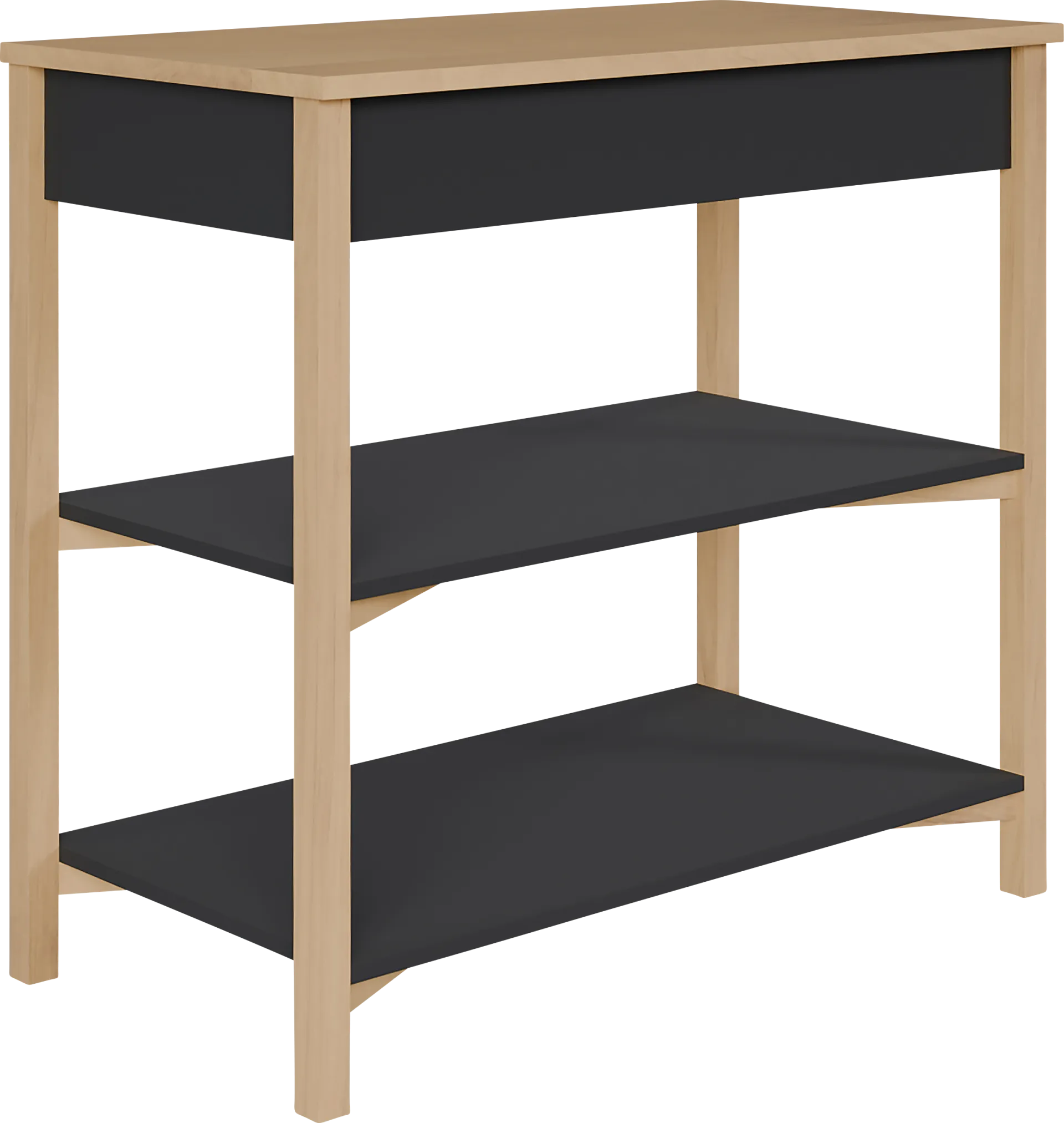 Kids Mosar Black Changing Table - Image 1