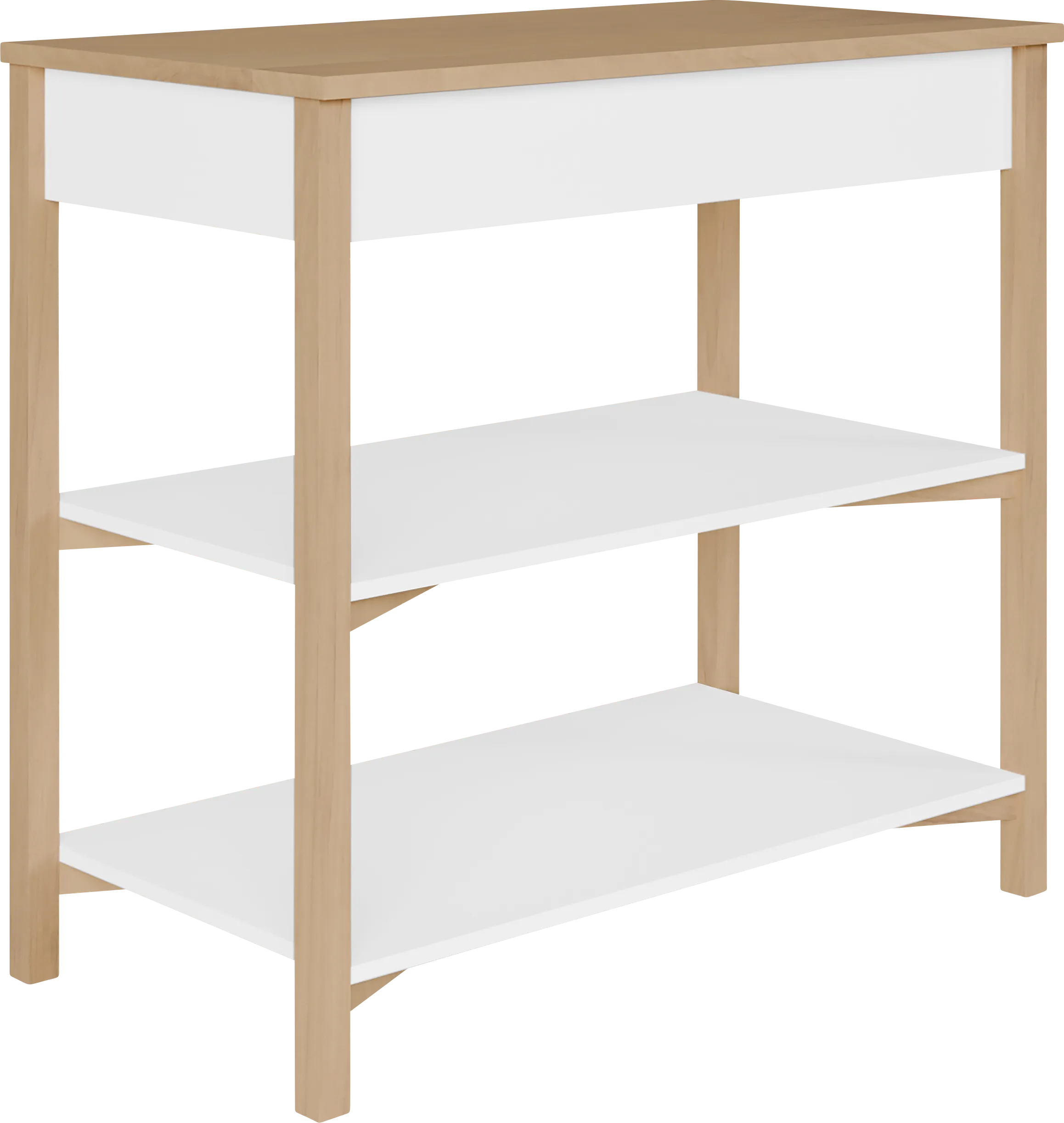 Kids Mosar White Changing Table - Thumbnail - Image 1