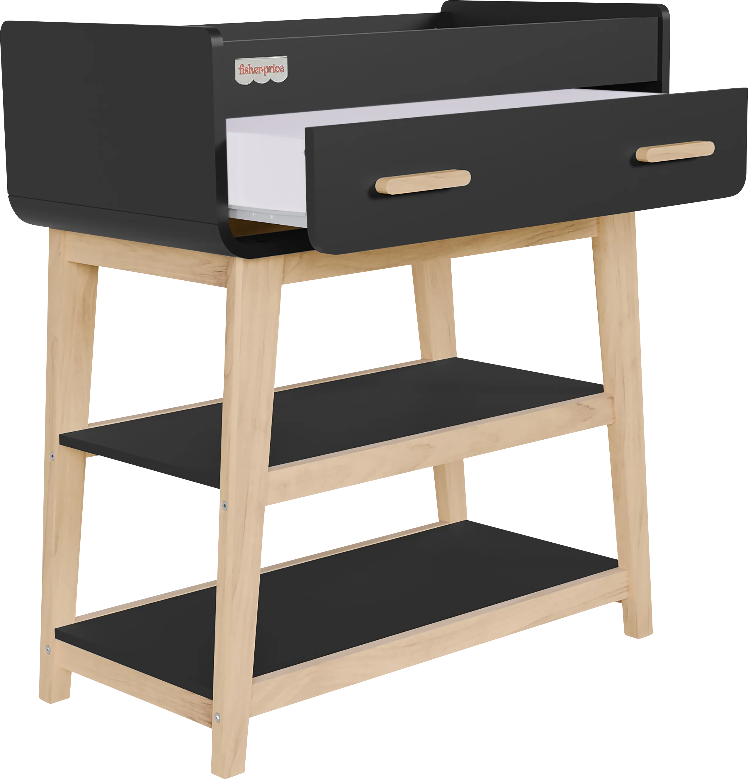 Kids Velqui Black Changing Table - Thumbnail - Image 1